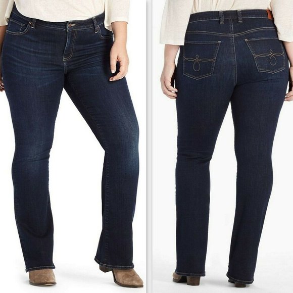 Lucky Brand Denim - Lucky Brand Sweet Jean Boot dark wash jeans 16/33R